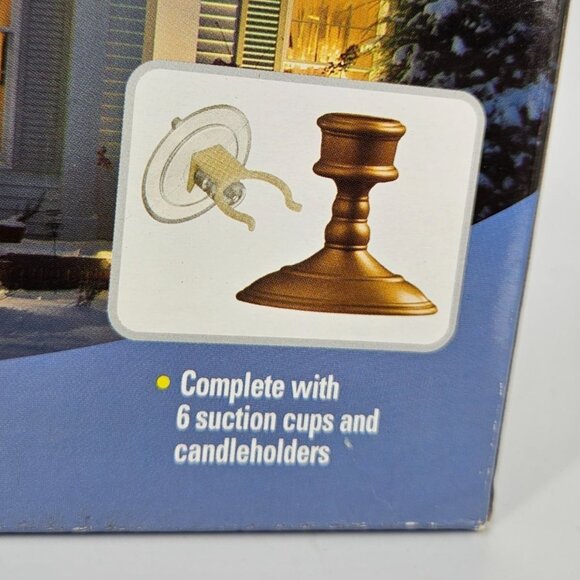 LED Flameless Candle Stick Taper Holder Battery Operated Religion Irish Amish 6 - Picture 4 of 13